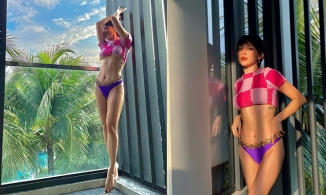 Tóc Tiên lại khiến mùa hè rực cháy khi khoe chân ngực và rãnh eo đẹp như tranh vẽ