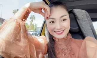 Cuộc sống hạnh phúc của Diệu Hương trên đất Mỹ: Ở nhà chơi với con, nhận quà của chồng