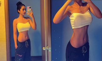 Hôm qua sao làm gì (16/4): Cẩm Đan diện áo mỏng manh, khoe cận vòng eo 57 