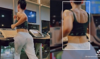 Angela Phương Trinh công khai quá trình khổ luyện để có được bờ vai 'lực điền'