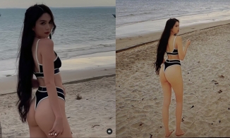 Lâu rồi mới thấy Ngọc Trinh 'siêu vòng 3' như thế này, xứng danh nữ hoàng nội y