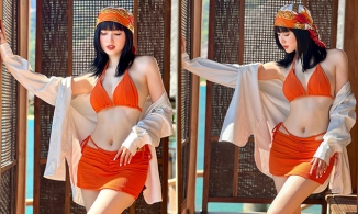 Tâm Tít mặc áo tắm hai mảnh, chứng minh đẳng cấp hotgirl số 1 Hà Thành dù đã 1 nách 2 con