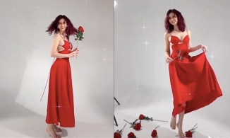 Hương Giang tung clip quyến rũ ngay sau khi huỷ theo dõi Đình Tú trên TikTok