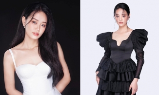 Bùi Khánh Linh - Hoa khôi Học viện Nông nghiệp mê bóng đá, đẹp như sao Hàn tại Miss World VN