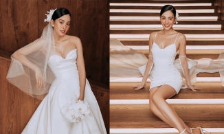 Hoa hậu Tiểu Vy là cô dâu tiếp theo của showbiz sau Minh Hằng, Khánh Thi