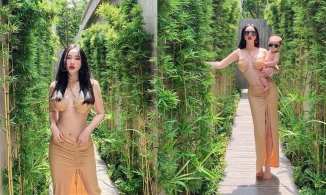 Tin Giải Trí 14/6: 'Mẹ một con' Bảo Thy diện áo tắm bế con đi chơi