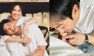 Quý Bình đăng ảnh âu yếm con trai ngay sau khi vợ đại gia nói lời cay đắng