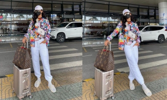 H'Hen Niê để chị gái giặt túi hiệu hơn 70 triệu bằng xà phòng rồi phơi nắng như đồ ngoài chợ