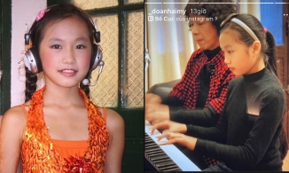 Doãn Hải My thủa nhỏ: Nhan sắc bậc trung, được nuôi dạy chuẩn con nhà giàu