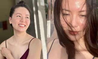 Phương Linh tự tin khoe mặt mộc ở tuổi U40, da đẹp như U20 hoá là có bí quyết