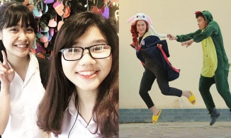 Loạt ảnh thời đi học như hotgirl Hà Giang của Tân Hoa hậu Nông Thúy Hằng