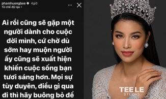 Vừa tung ảnh cưới, Phạm Hương bất ngờ tâm sự chuyện buông bỏ, hợp tan trong tình yêu