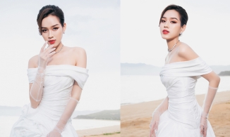 Đỗ Thị Hà hóa cô dâu yêu kiều, bồi hồi khi sắp đến thời điểm đặc biệt