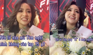 Hot girl 'Trứng rán' Thanh Tâm nói lý do khó đỡ khiến mình out top 15