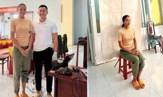 H'Hen Niê quần ống thấp ống cao, đi dép tổ ong đến chụp ảnh CCCD