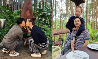 Khoe ảnh tình tứ bên Cường Đô La, Đàm Thu Trang đáp trả khi bị chê già xấu