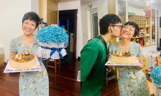 Con trai Công Lý - Thảo Vân tổ chức tiệc sinh nhật bất ngờ dành tặng mẹ