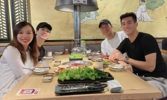 Đi ăn cùng Công Phượng, Viên Minh bị nghi có tin vui qua chi tiết này