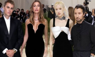 Xuất hiện clip được cho là bà xã Justin Bieber khen ngợi Rosé (BlackPink) tại Met Gala 2021