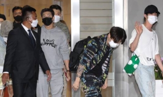 BTS xuất hiện tại sân bay để lên đường sang Mỹ dự hội nghị LHQ