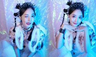 'Công chúa Tây Vực' Bành Tiểu Nhiễm hóa 'yêu nữ' trong bộ ảnh Trung thu