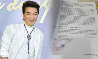 Phía Đàm Vĩnh Hưng nói gì về bản hợp đồng công ty kiểm toán được chia sẻ trên MXH?