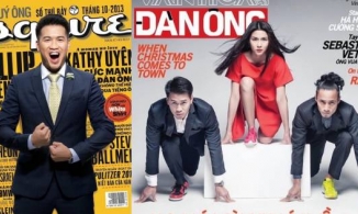 Phillip Nguyễn bỏ xa Linh Rin khi lên trang bìa bộ tứ tạp chí nổi tiếng