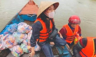 Hai huyện ở Nghệ An lên tiếng về khoản cứu trợ mà Thủy Tiên trao