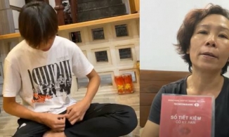 Mẫu sổ tiết kiệm Techcombank của mẹ Hồ Văn Cường được mở vào năm nào?