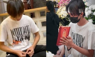 10 ngày diễn ra tang lễ Phi Nhung, mẹ con Hồ Văn Cường chỉ mặc 1 chiếc áo 