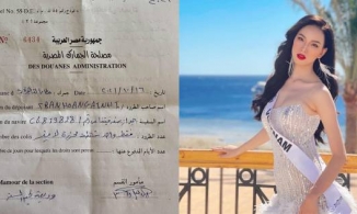 Trần Hoàng Ái Nhi vẫn không được Hải quan Ai Cập trả hành lý dù đã được BTV Miss Intercontinental giúp đỡ