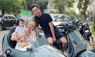 Cường Đô La 'khẳng định chủ quyền' với con gái Suchin