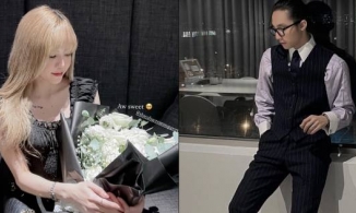 Thiều Bảo Trâm lộ diện sau 'đại hội xin lỗi', được người đặc biệt tặng hoa