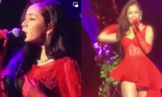 Loa xịn của Mỹ cũng chẳng cứu được màn live chênh phô của Chi Pu 