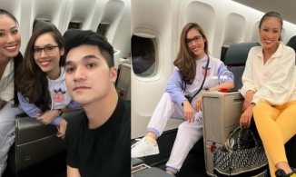 Kim Duyên được Á hậu Hoàng My và CEO Bảo Hoàng 'hộ tống' sang Israel