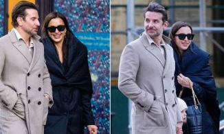Nghi vấn Irina Shayk và Bradley Cooper tái hợp khi tình tứ đưa con dạo phố