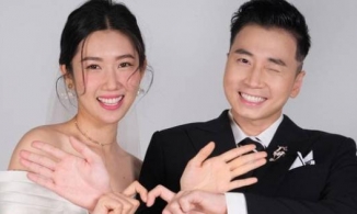 Karik lộ ảnh cưới với Thúy Ngân sau tuyên bố rời Rap Việt để lập gia đình