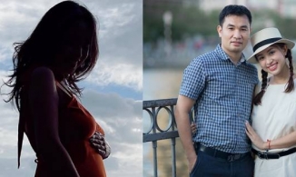 Vân Hugo đăng ảnh mới, khoe tin vui với chồng doanh nhân