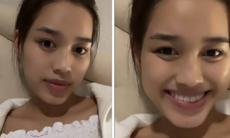 Đỗ Thị Hà mặt mộc hoàn toàn, không cả son môi nhưng netizen không tìm ra khuyết điểm