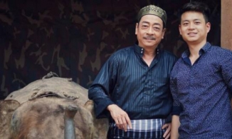 Nối nghiệp bố, con trai cố nghệ sĩ Hoàng Dũng có vai diễn đầu tiên trong 'Phố trong làng'