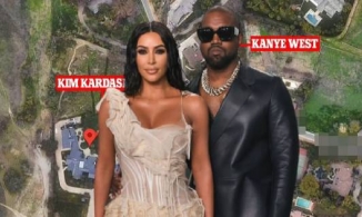 Kanye West chi gần 103 tỷ để mua nhà đối diện biệt thự của vợ cũ Kim Kardashian