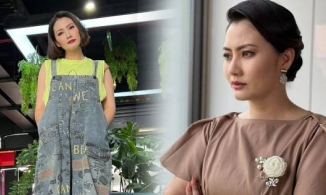 'Mặt nạ gương' vừa kết thúc, Ngọc Lan từ U50 trên phim trở về làm gái son ngoài đời