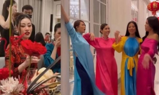 Lộ bằng chứng Hoa hậu Khánh Vân và team Miss Universe Việt Nam 'nghỉ chơi' 