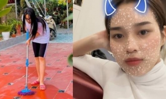 Vừa chân ướt chân ráo về Việt Nam, Hoa hậu Đỗ Thị Hà đã bị bố giục về quê dọn nhà đón Tết