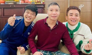 Nam Tào - Bắc Đẩu thế hệ F2 đến thăm NSND Công Lý