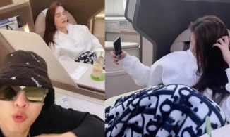 Chỉ một khoảnh khắc chụp lén, Ngọc Trinh xứng danh 'mỹ nhân ngủ gật'