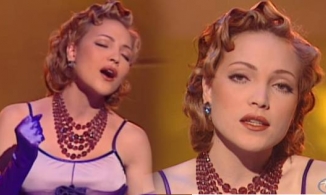 Vẻ lộng lẫy như 'nữ hoàng nhạc Pop' Madonna của ca sĩ Thanh Hà thời trẻ