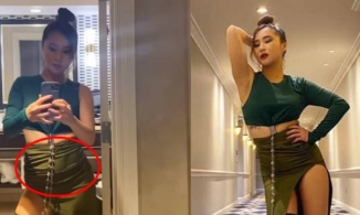 Hương Tràm vướng nghi vấn mang bầu