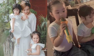 Con gái Hoài Lâm mới 4 tuổi đã hát nhạc của Alan Walker, dự kiến sẽ nối nghiệp bố 