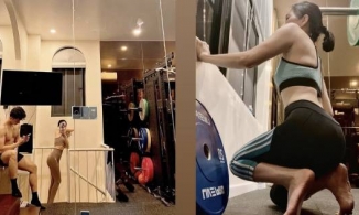 Lệ Quyên 'ăn tạ' trước khi ăn tối để giữ thanh xuân